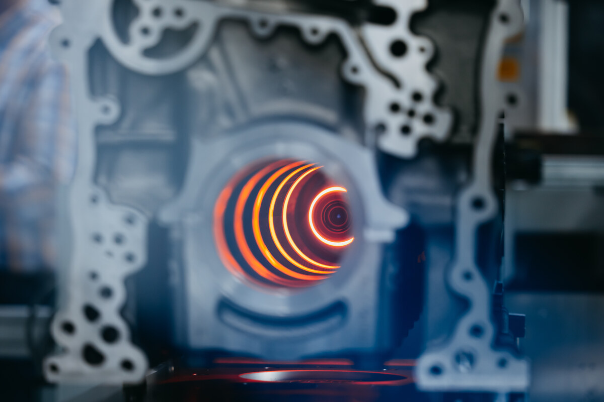 Măsurare automată a cavităților interne - Visionline B100 pentru blocuri mari