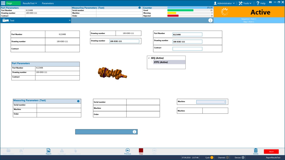 Designer Tolaris - configurare ecran operator