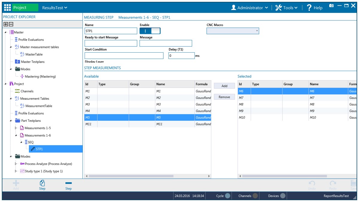 Structură de proiect în Tolaris - organizare pe testplanuri
