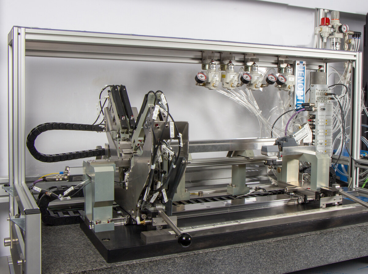 Stație semiautomată Gageline - control cu acționare pneumatică