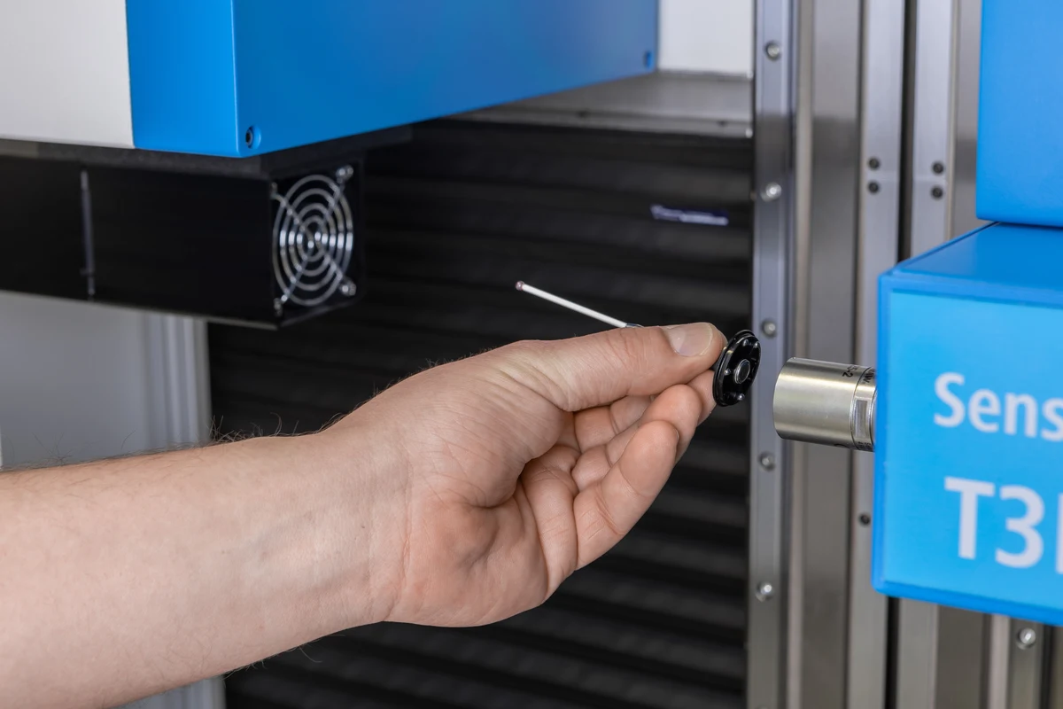 Schimbare automată a palpatorului T3D pe Opticline C1223