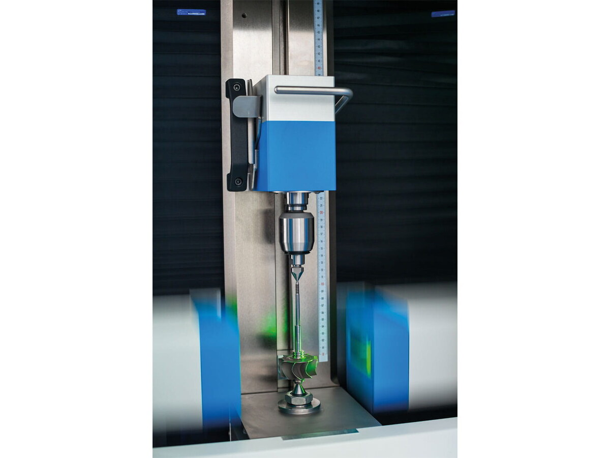 Stație Opticline - măsurare arbore turbosuflantă