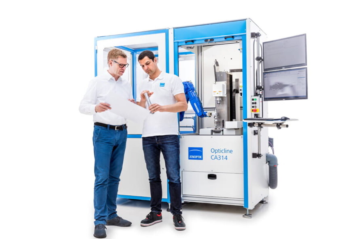 Verificarea planului de măsurare alături de sistemul Opticline CA314