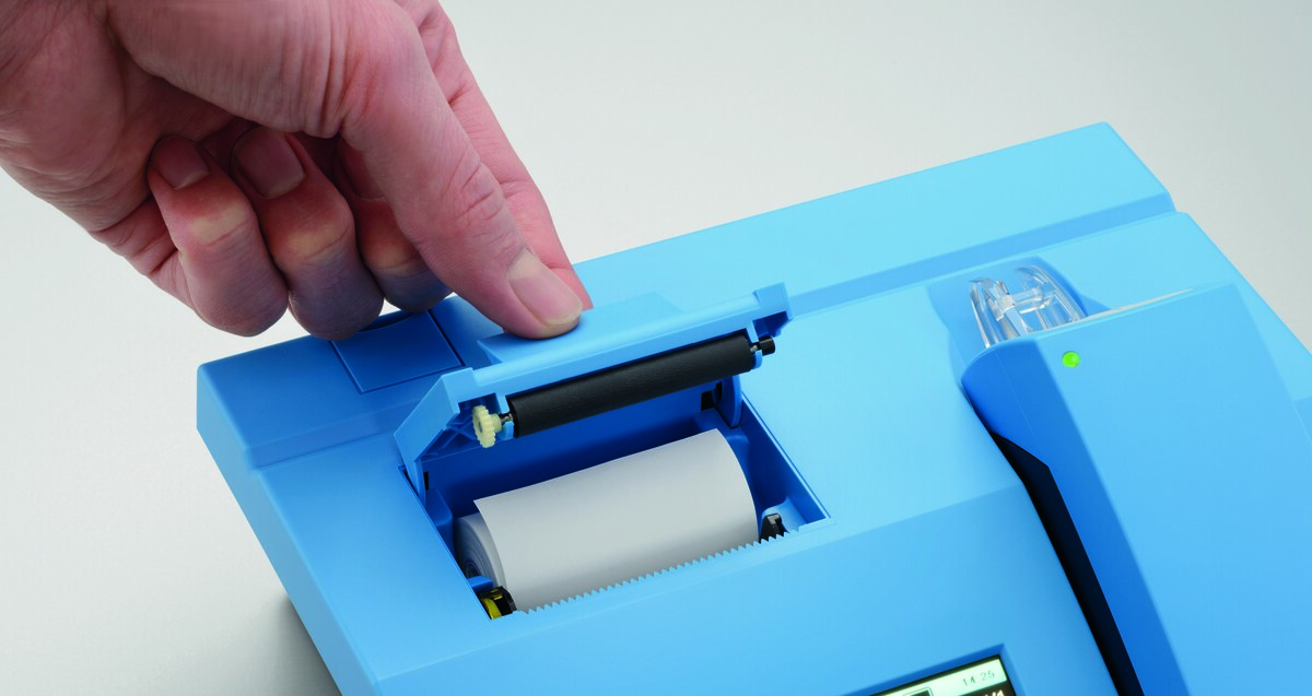 Acces la imprimanta termică integrată pe Waveline W10