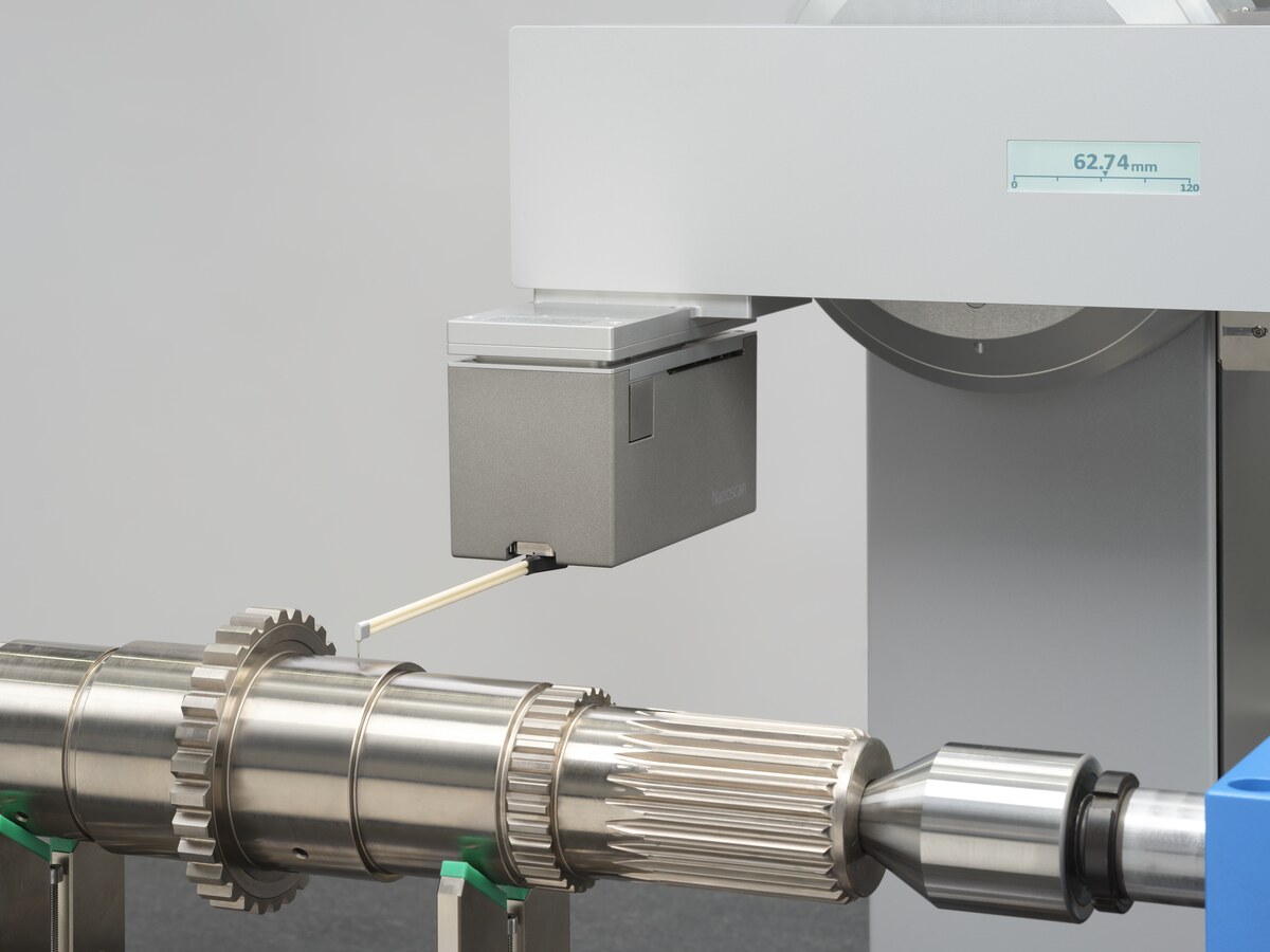 Măsurare transversală cu sonda Nanoscan pe Waveline W920