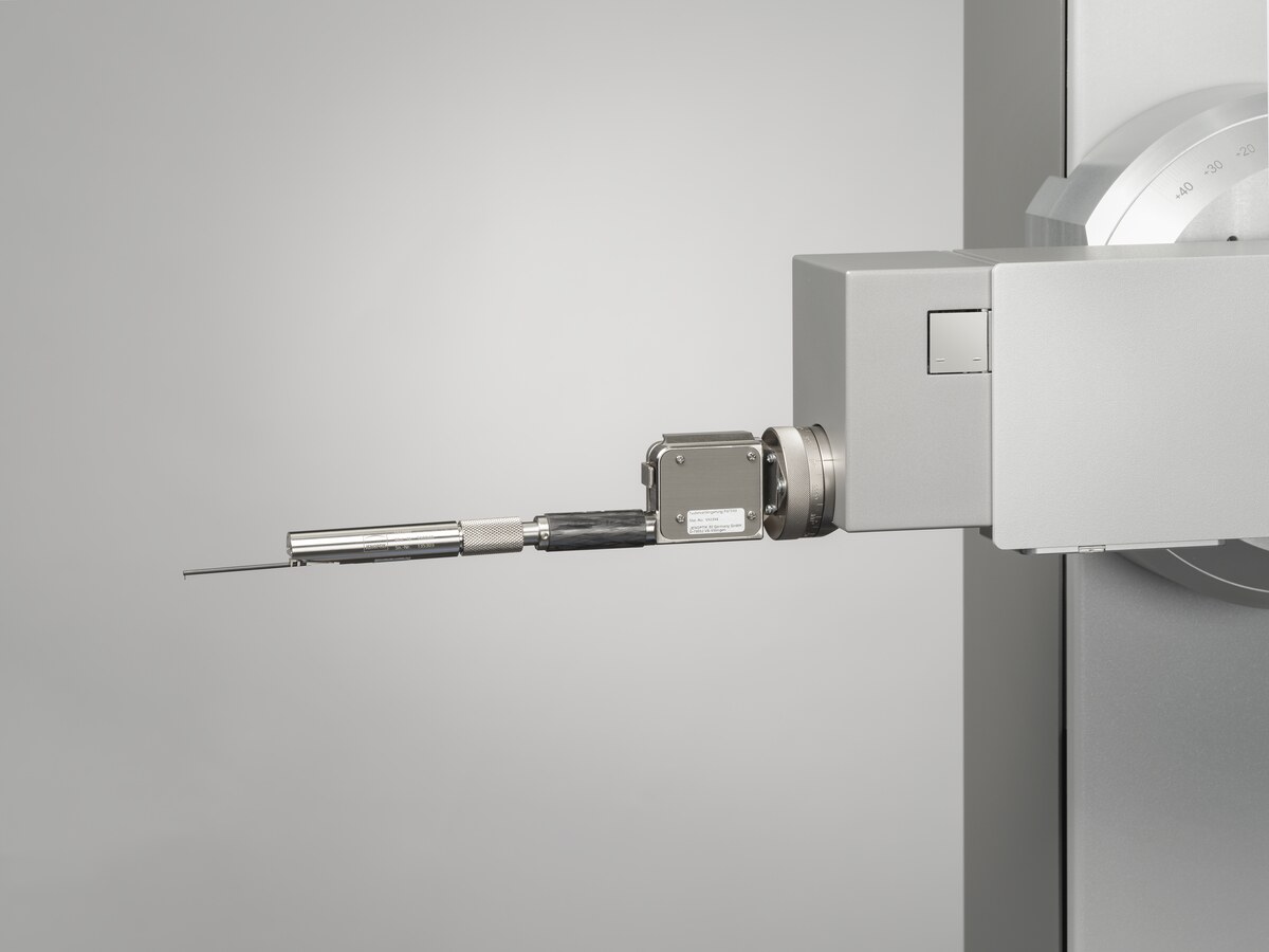 Detaliu al sondei TKU400 cu modul PAT-CNC